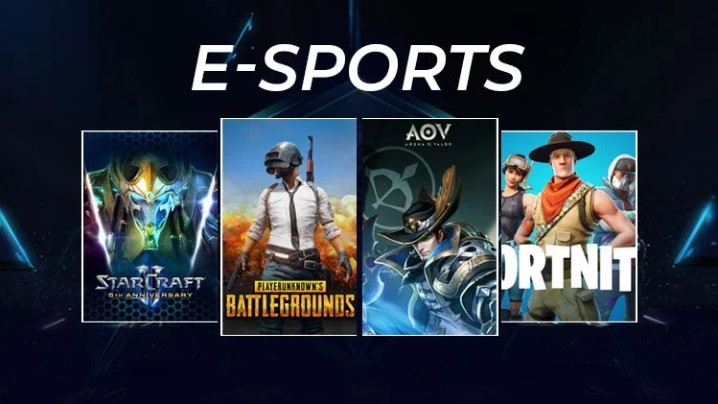 Những tựa game nổi bật tại có tại Esport Win55