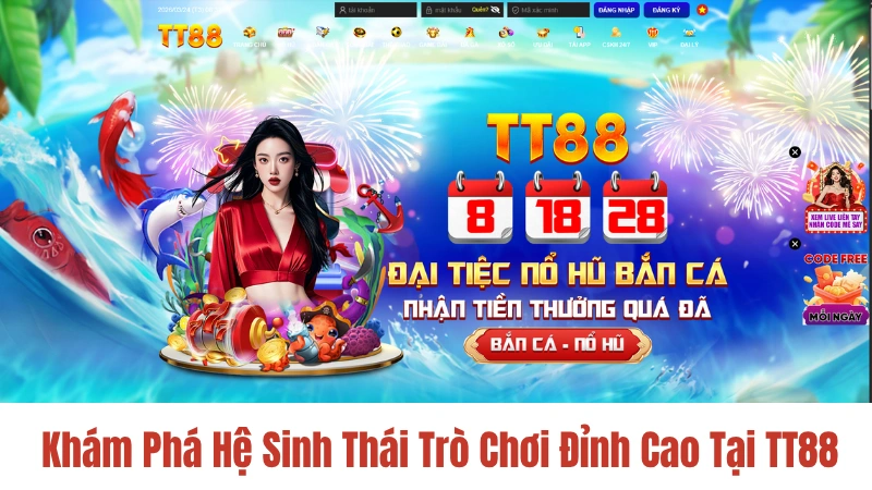 Khám phá trò chơi đỉnh cao tại TT88